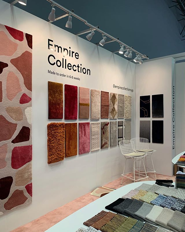 BDNY is now open from 10AM-5PM, Sunday & Monday. Come stop by our booth #4129✨
.
..
…
….
…..
……
…….
……..
#empirecollectionrugs #aronsonsfloorcovering  #customrugs #textiledesign #carpets #rug #dsfloors #floorsilove #handmadecarpet #handweaving #wool #handtufted #dscolor #contemporary #interiordesign #interior123 #decor #design #architecture #naturalfibers #custommade  #ihavethisthingwithrugs #modernhome #dstexture #dscolorstory #ihavethisthingwithtextiles #jacobjavitscenter #bdny2019