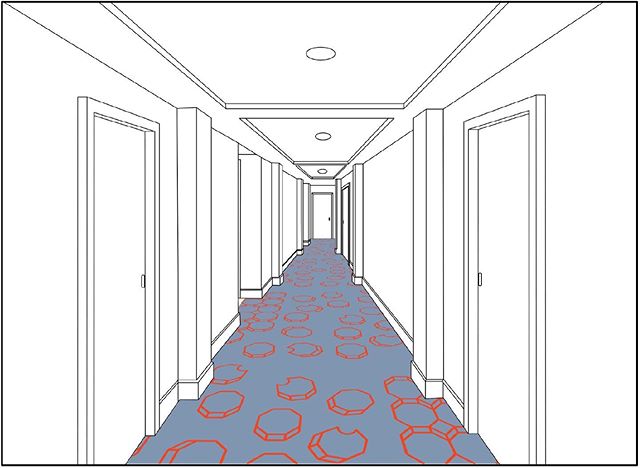 A corridor carpet rendering featuring a @ghislaine_vinas X Empire Collection design.⠀
⠀⁣⁣⠀
All of our designs can be customized into broadloom carpeting for corridors.⠀⁣⁣⠀
⠀⁣⁣⠀
Contact us to share the details of your design requirements! Let’s collaborate😊⠀⁣⁣ ⠀⠀⠀⠀⠀⠀⠀ featuring: TriBeCa in Moody Blue⠀
..⠀
…⠀
….⠀
…..⠀
……⠀
…….⠀
……..⠀
#empirecollectionrugs #aronsonsfloorcovering  #customrugs #textiledesign #carpets #rug #dsfloors #floorsilove #handmadecarpet #handweaving #wool #handtufted #dscolor #contemporary #interiordesign #interior123 #decor #design #architecture #naturalfibers #custommade  #ihavethisthingwithrugs #modernhome #dstexture #dscolorstory #ihavethisthingwithtextiles #ihavethisthingwithfloors
